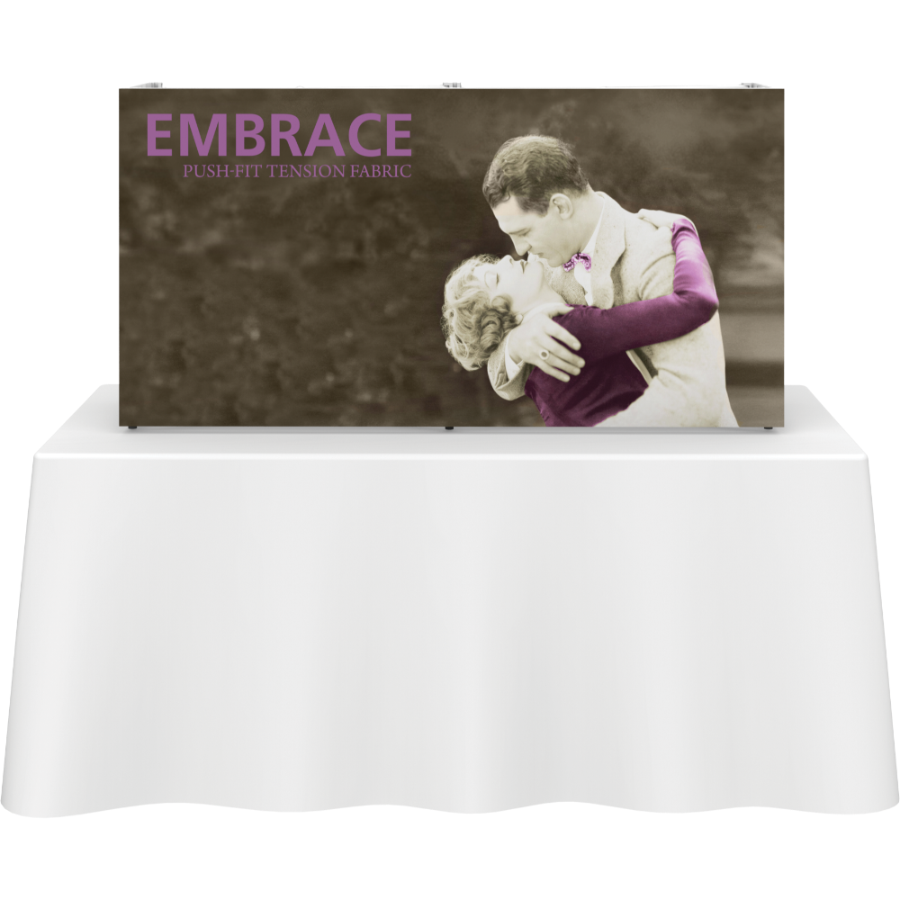 Embrace 5ft Tabletop Push-Fit Tension Fabric Display