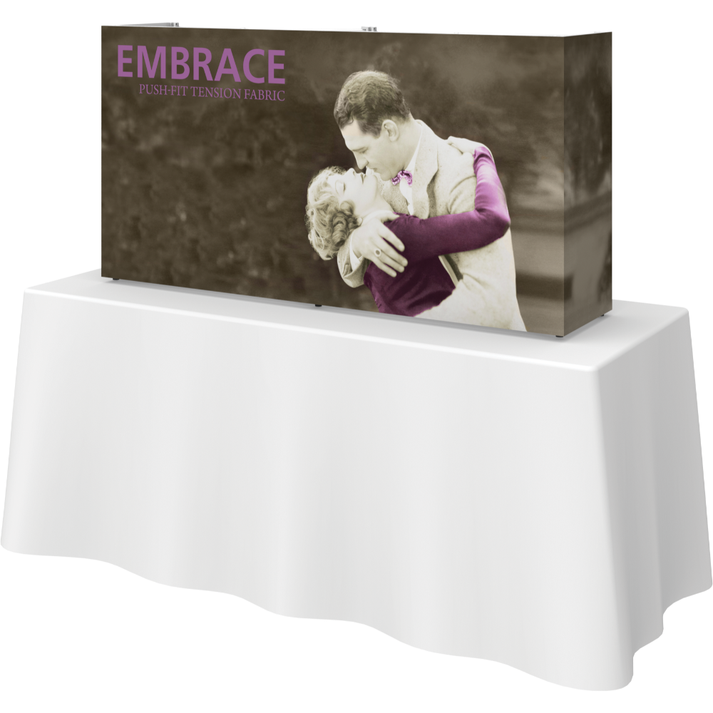 Embrace 5ft Tabletop Push-Fit Tension Fabric Display