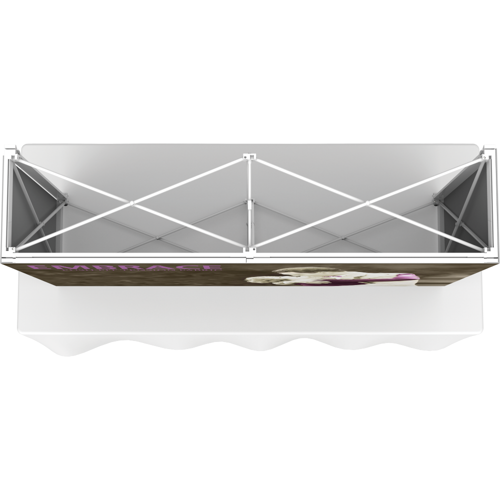 Embrace 5ft Square Tabletop Push-Fit Tension Fabric Display