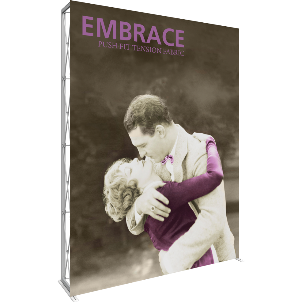 Embrace 7.5ft Extra Tall Push-Fit Tension Fabric Display