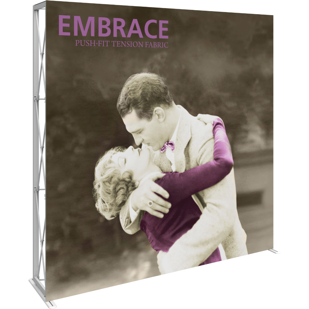 Embrace 7.5ft Full Height Push-Fit Tension Fabric Display