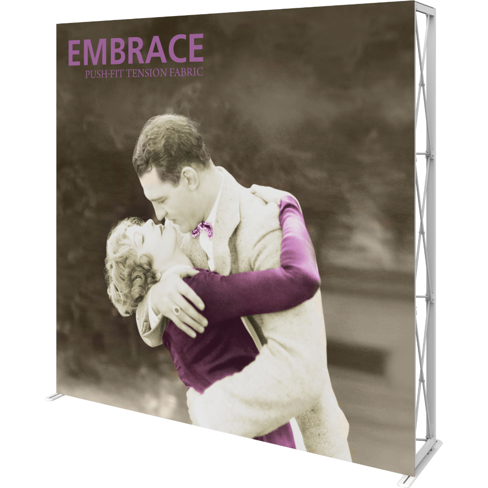 Embrace 7.5ft Full Height Push-Fit Tension Fabric Display