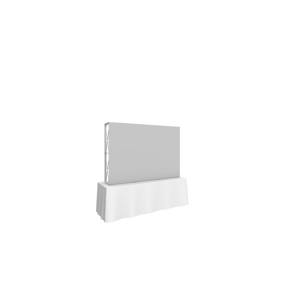 Embrace 7.5ft Tabletop Push-Fit Tension Fabric Display