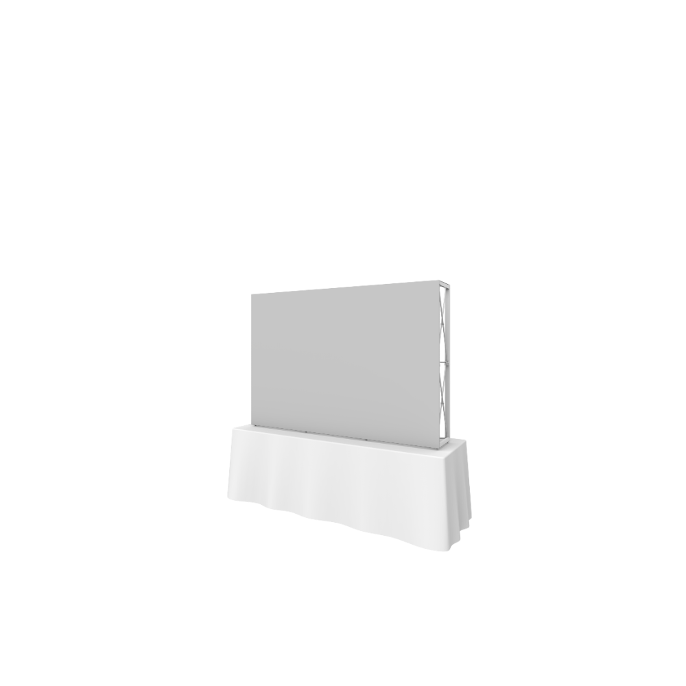 Embrace 7.5ft Tabletop Push-Fit Tension Fabric Display