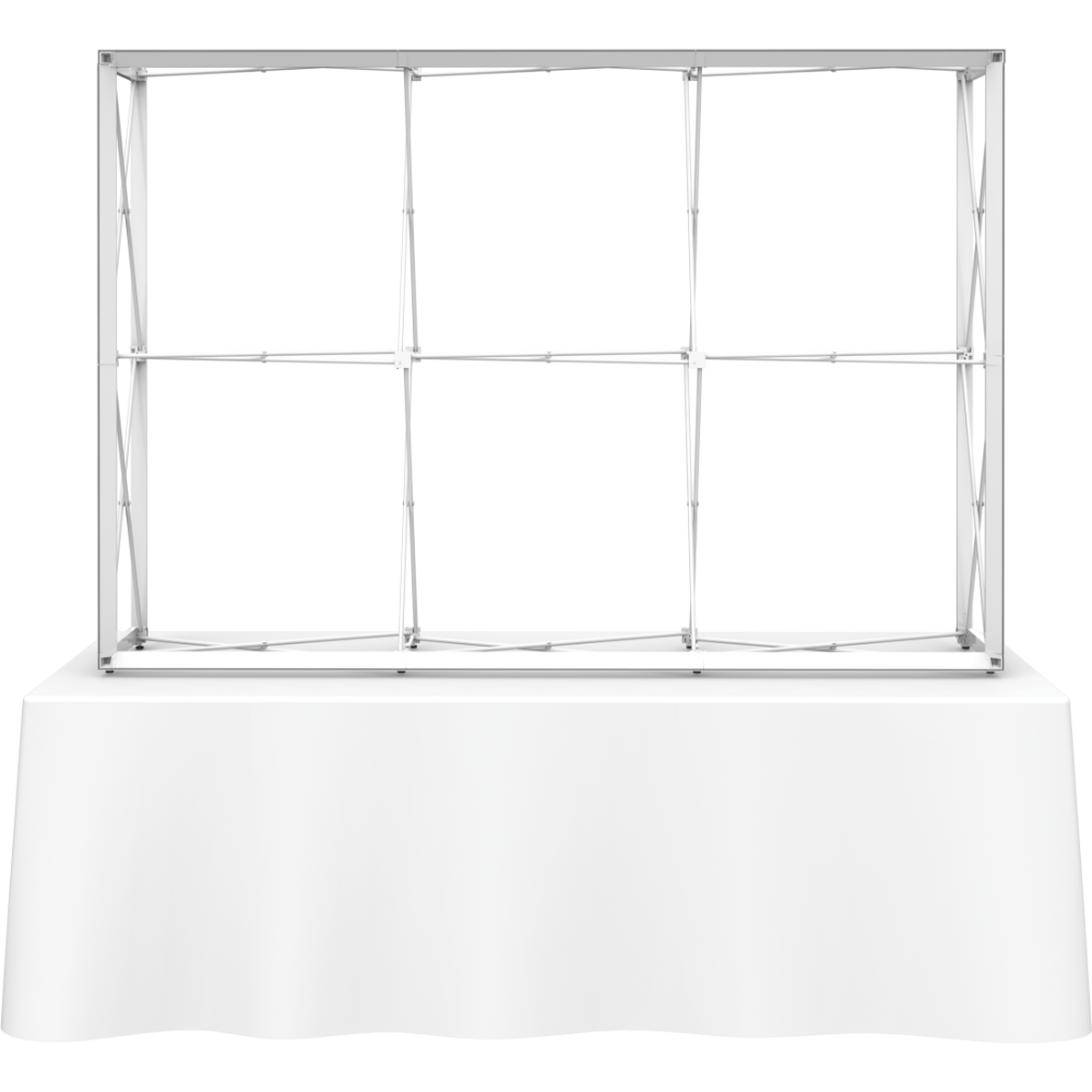 Embrace 7.5ft Tabletop Push-Fit Tension Fabric Display