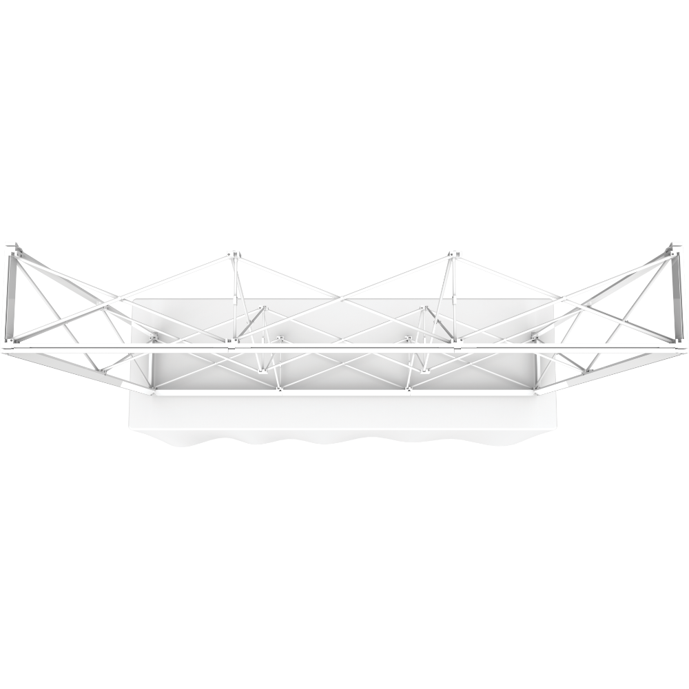 Embrace 7.5ft Tabletop Push-Fit Tension Fabric Display