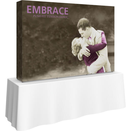 Embrace 7.5ft Tabletop Push-Fit Tension Fabric Display