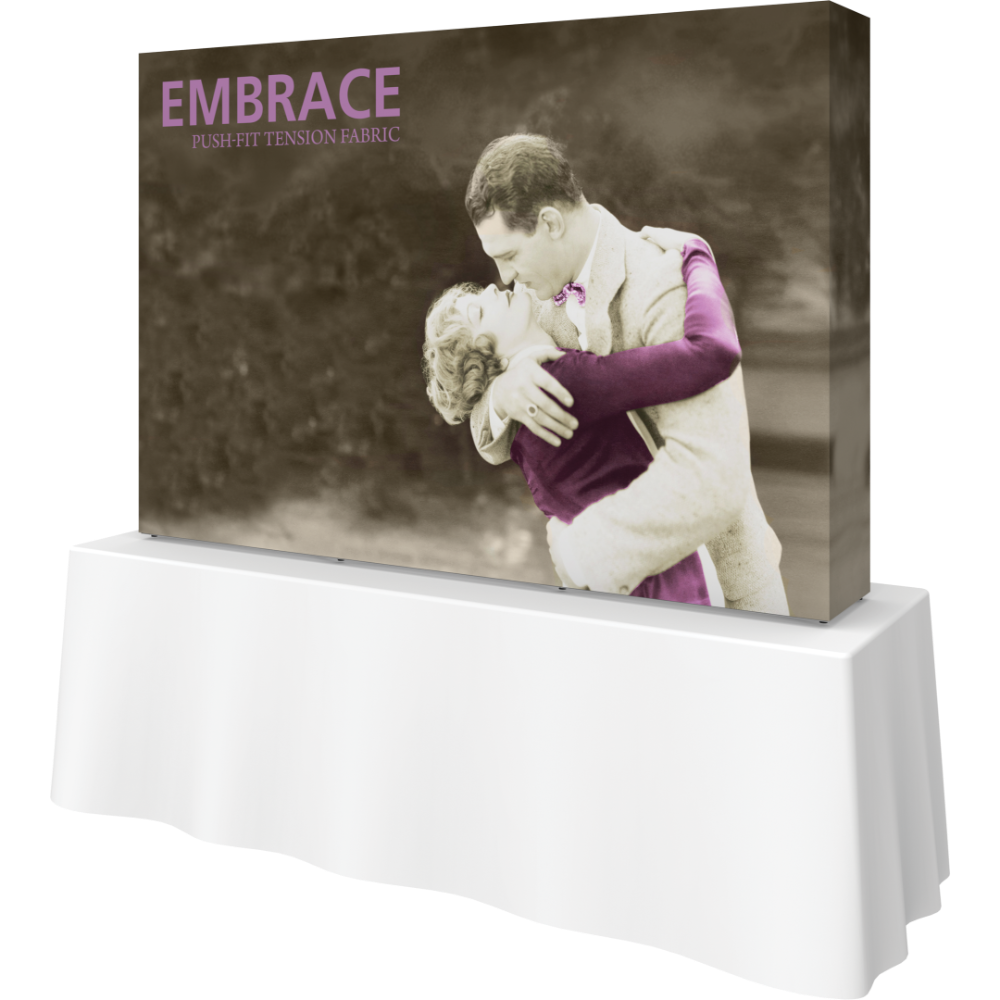 Embrace 7.5ft Tabletop Push-Fit Tension Fabric Display