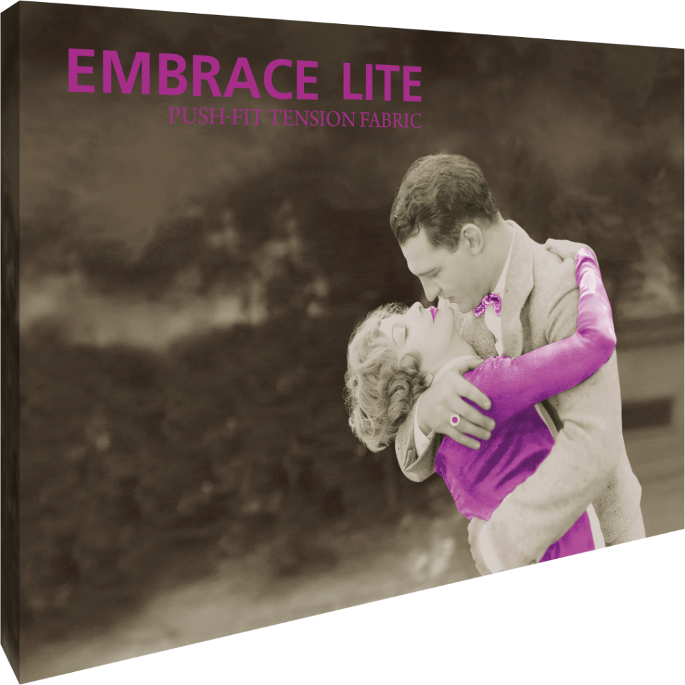 Embrace Lite 10ft Full Height Push-Fit Tension Fabric Display