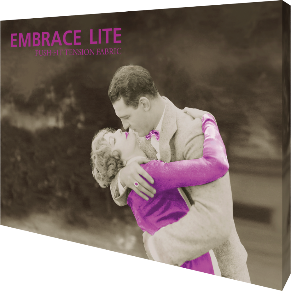 Embrace Lite 10ft Full Height Push-Fit Tension Fabric Display