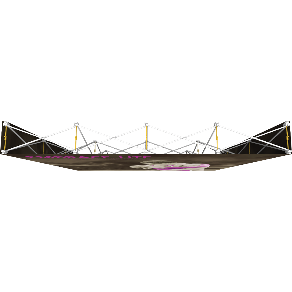 Embrace Lite 10ft Full Height Push-Fit Tension Fabric Display