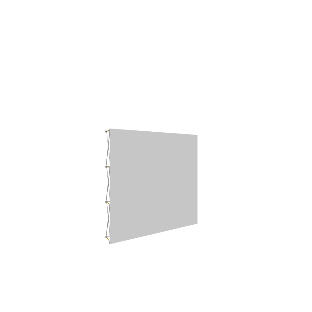 Embrace Lite 7.5ft Full Height Push-Fit Tension Fabric Display