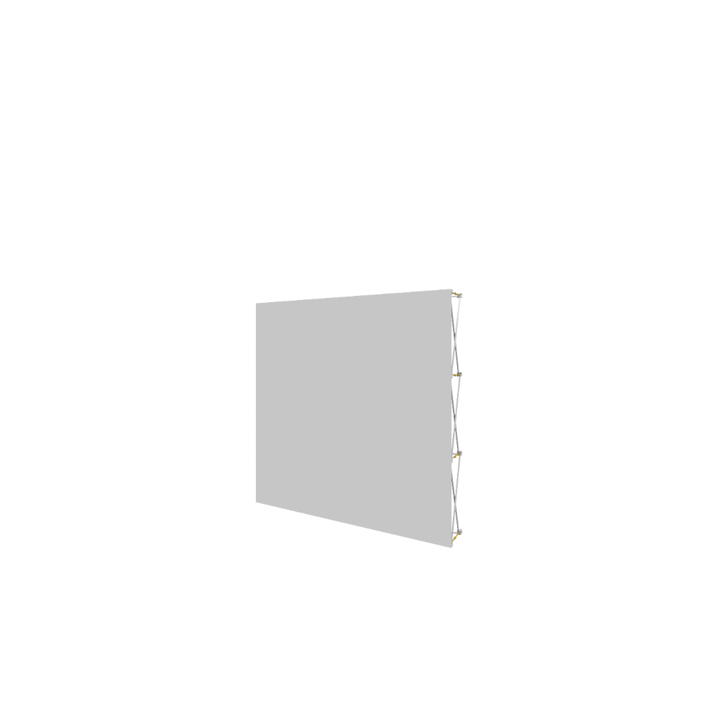 Embrace Lite 7.5ft Full Height Push-Fit Tension Fabric Display