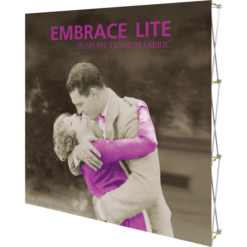 Embrace Lite 7.5ft Full Height Push-Fit Tension Fabric Display