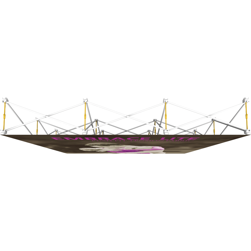 Embrace Lite 7.5ft Full Height Push-Fit Tension Fabric Display