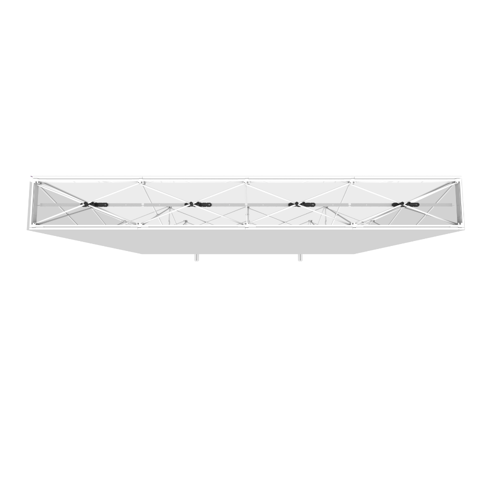 Embrace 10ft Backlit Full Height Push-Fit Tension Fabric Display