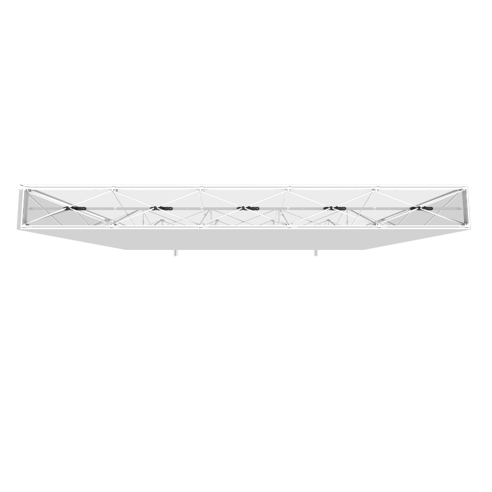 Embrace 12.5ft Backlit Full Height Push-Fit Tension Fabric Display