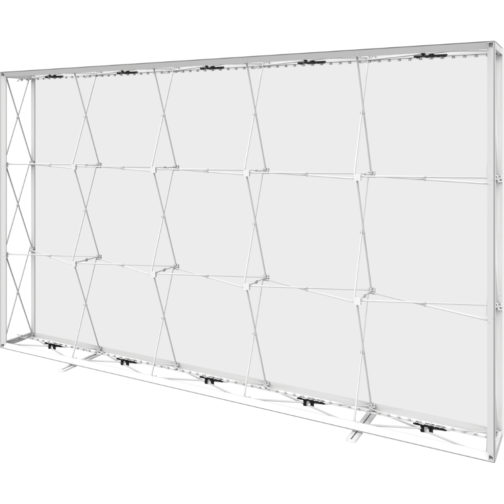 Embrace 12.5ft Backlit Full Height Push-Fit Tension Fabric Display