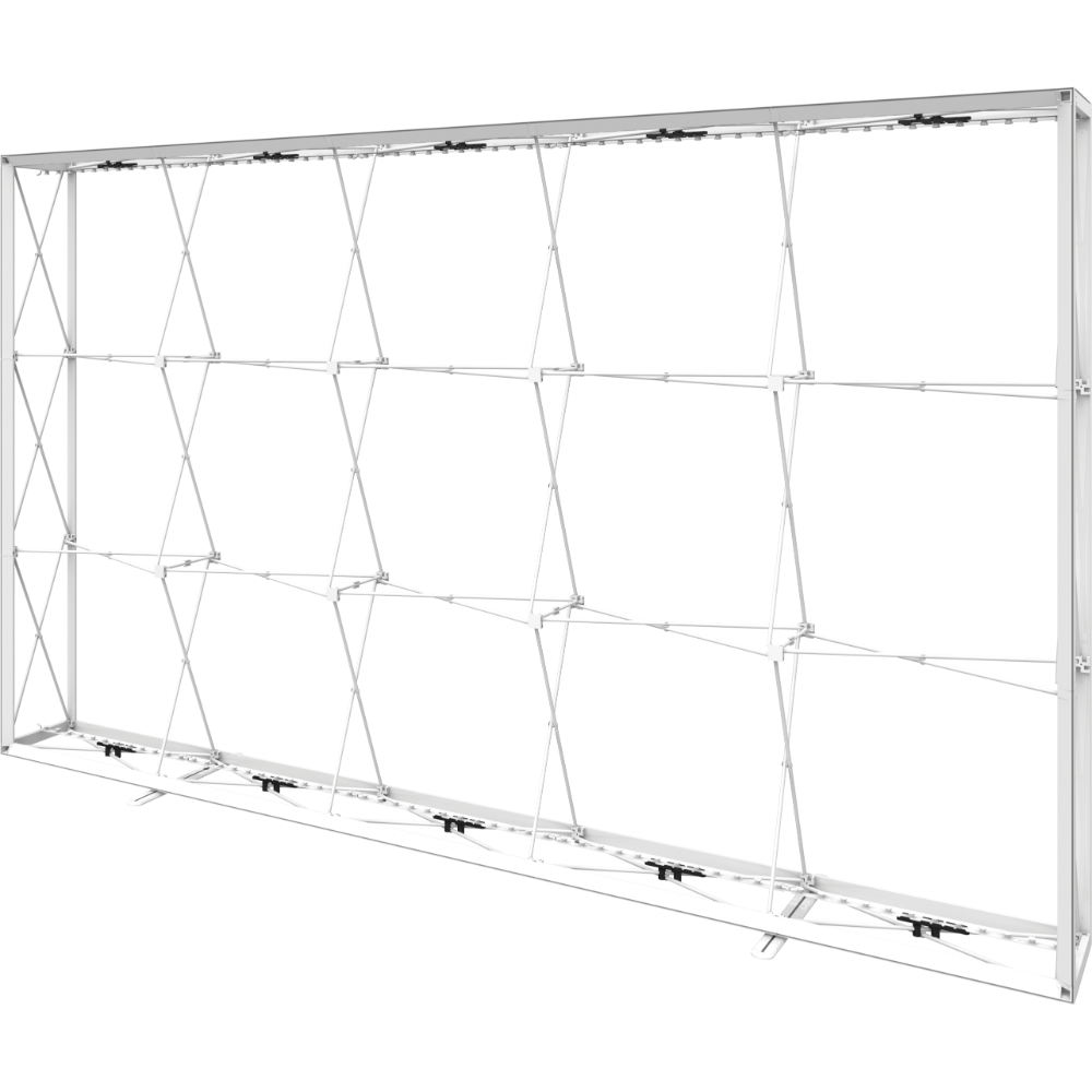 Embrace 12.5ft Backlit Full Height Push-Fit Tension Fabric Display