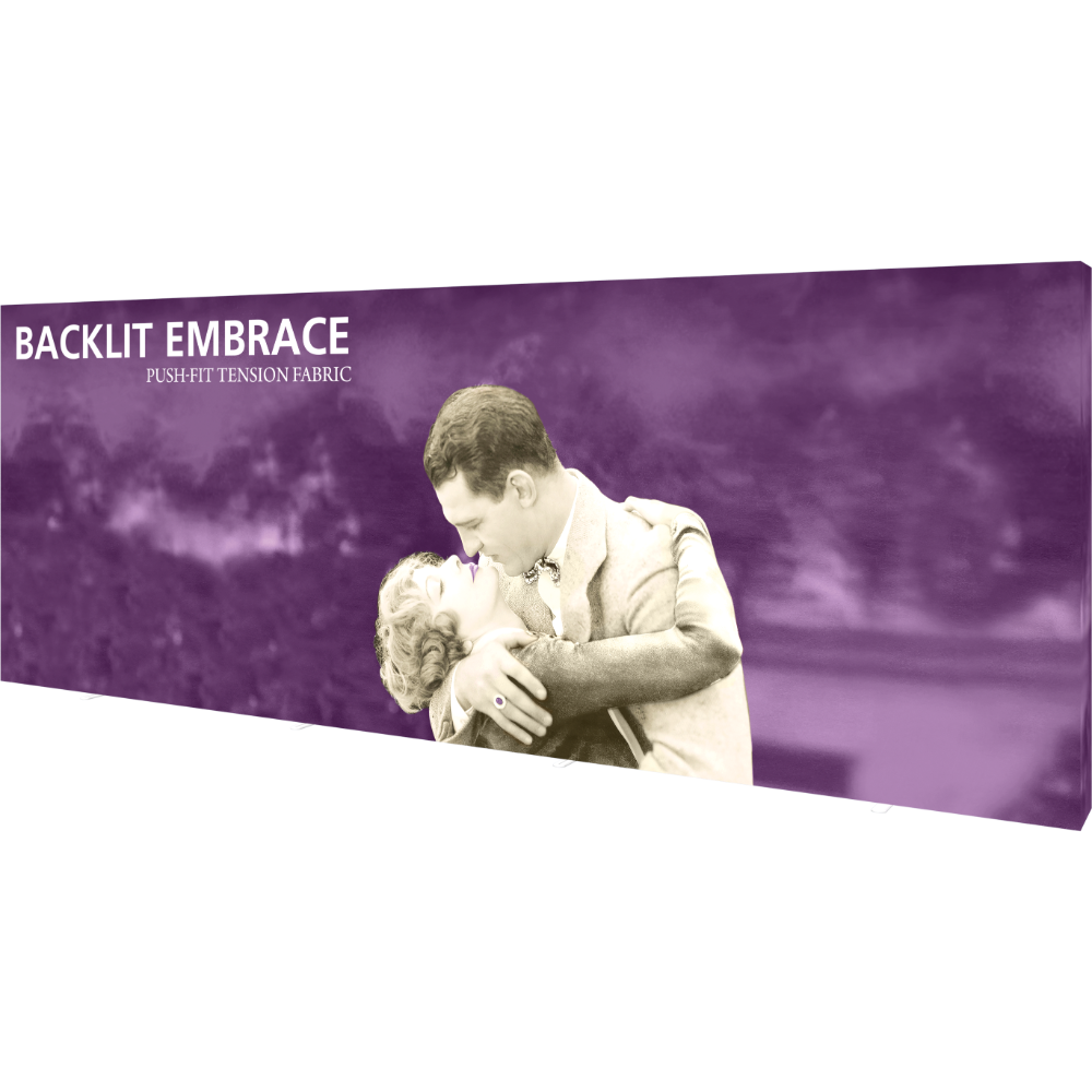 Embrace 20ft Backlit Full Height Push-Fit Tension Fabric Display