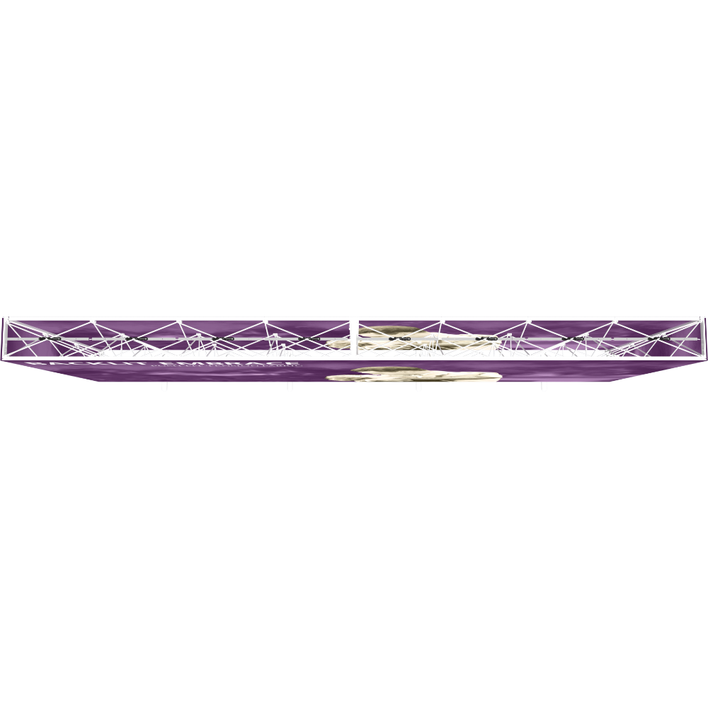 Embrace 20ft Backlit Full Height Push-Fit Tension Fabric Display