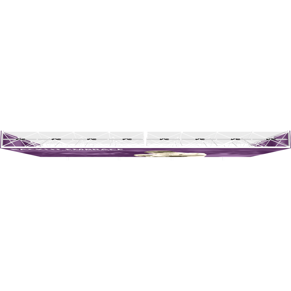 Embrace 20ft Backlit Full Height Push-Fit Tension Fabric Display
