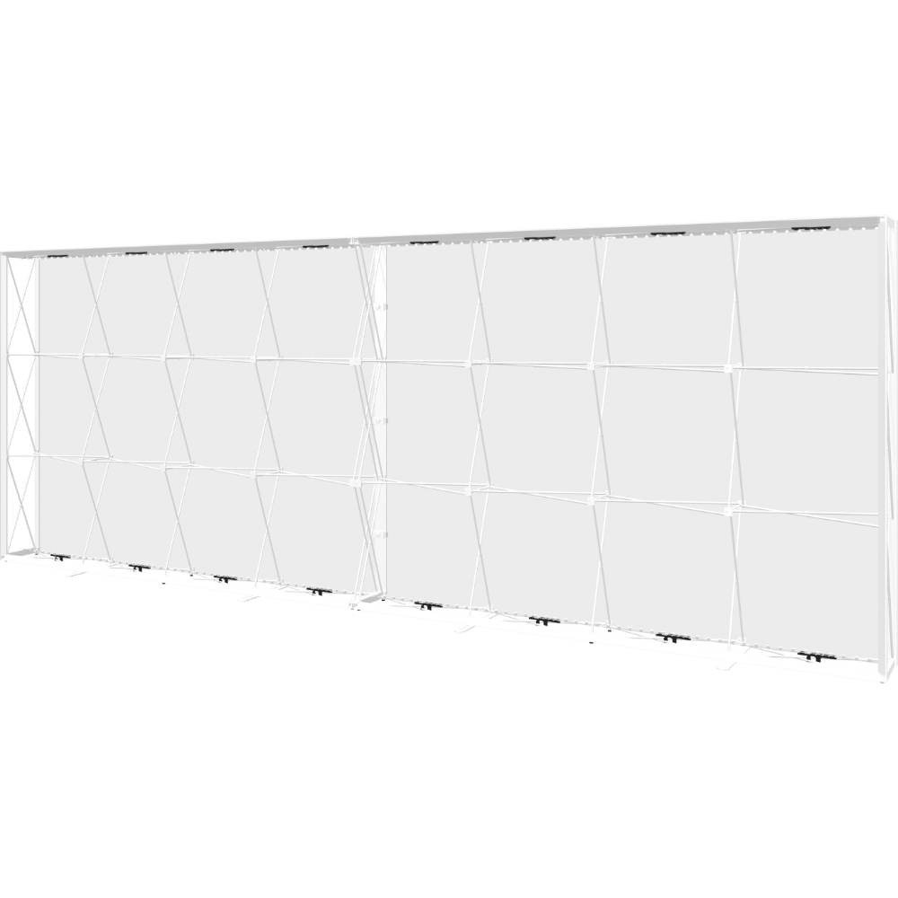Embrace 20ft Backlit Full Height Push-Fit Tension Fabric Display