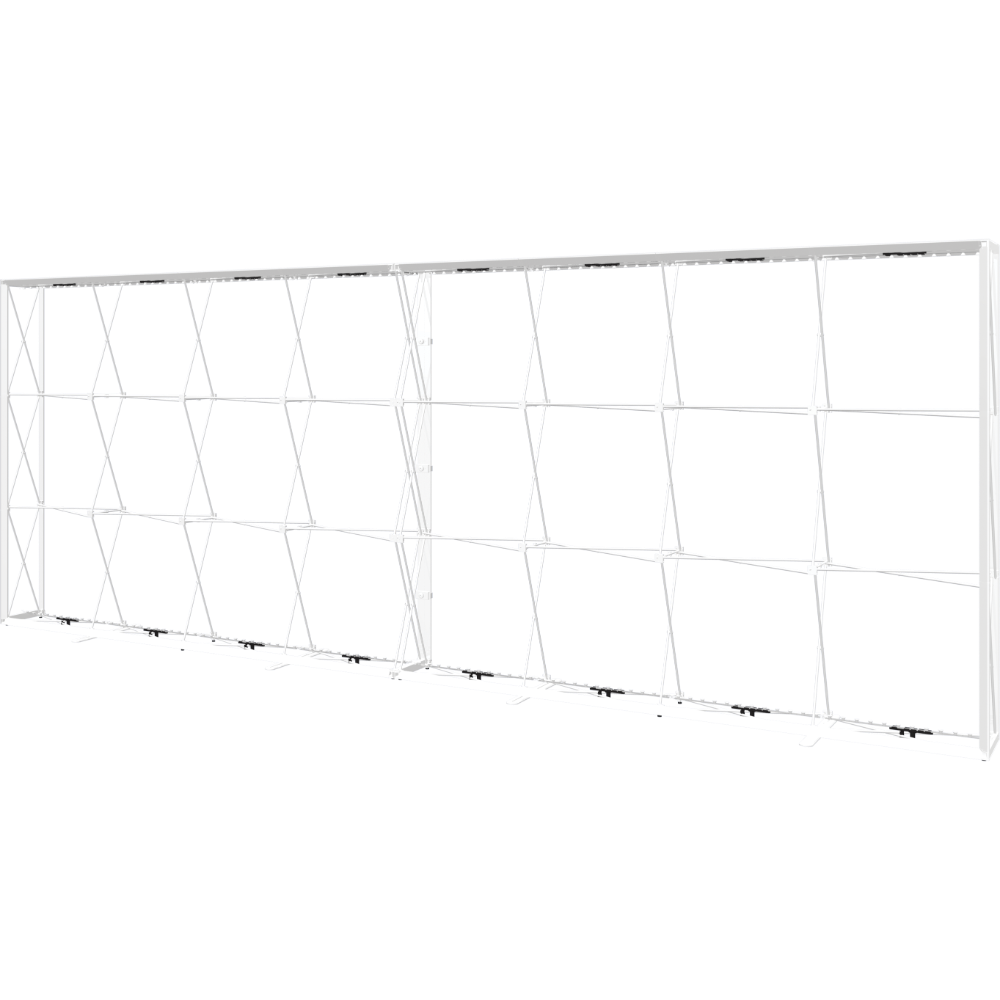 Embrace 20ft Backlit Full Height Push-Fit Tension Fabric Display