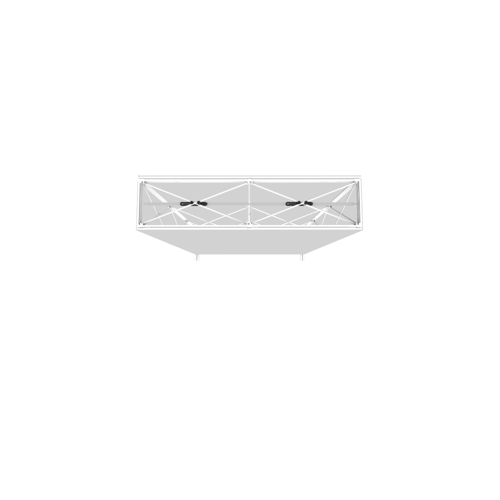 Embrace 5ft Backlit Full Height Push-Fit Tension Fabric Display