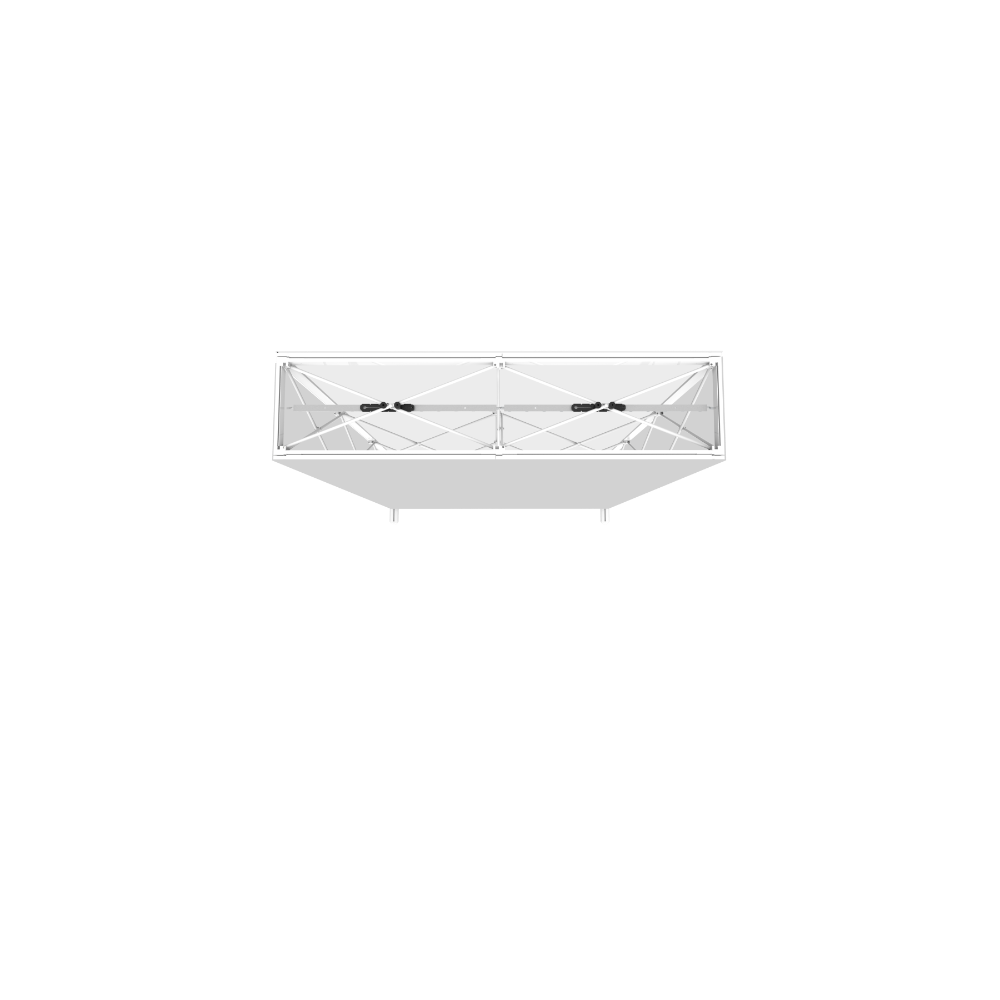Embrace 5ft Backlit Full Height Push-Fit Tension Fabric Display