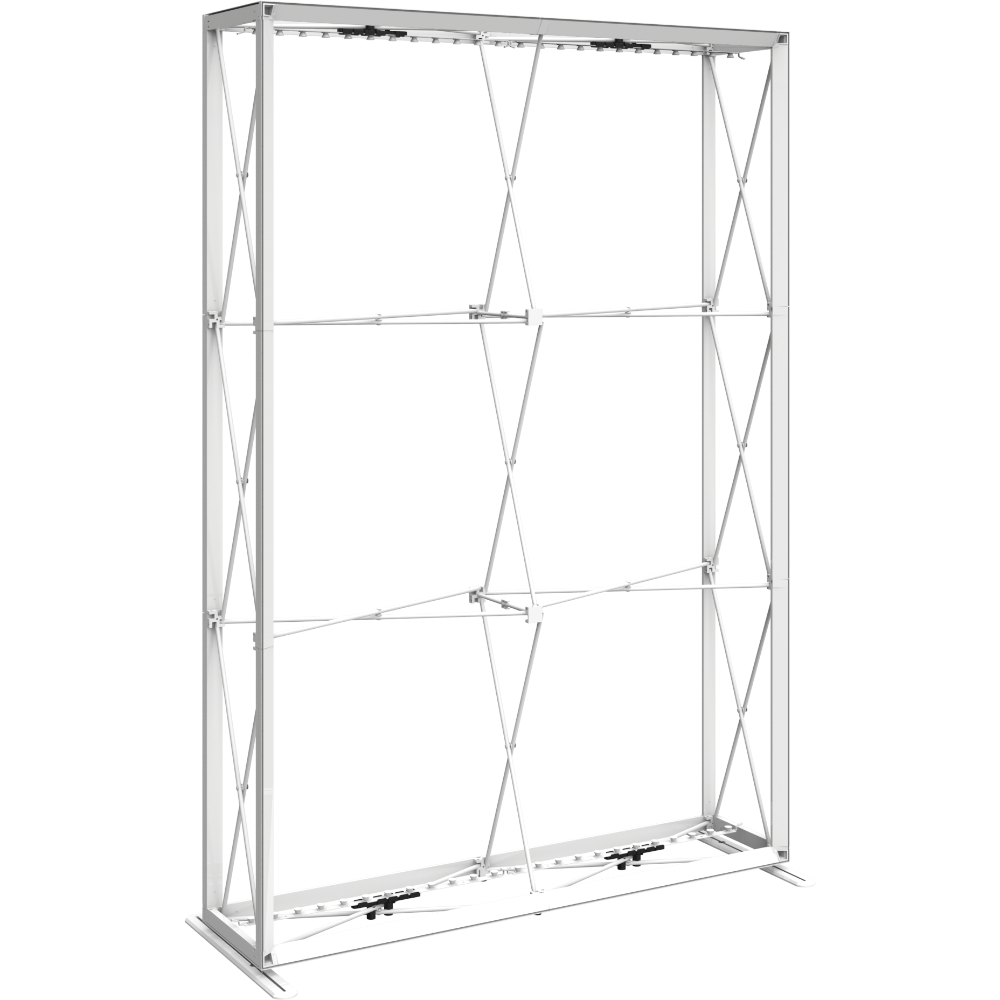 Embrace 5ft Backlit Full Height Push-Fit Tension Fabric Display