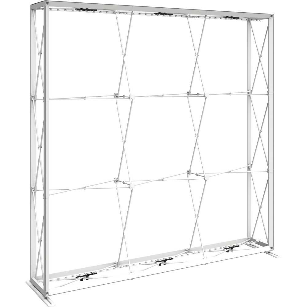 Embrace 7.5ft Backlit Full Height Push-Fit Tension Fabric Display