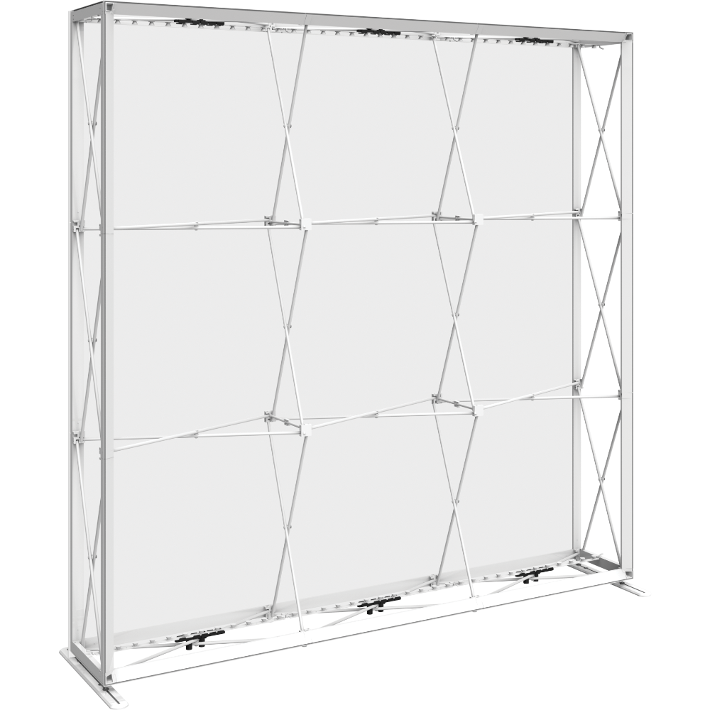 Embrace 7.5ft Backlit Full Height Push-Fit Tension Fabric Display