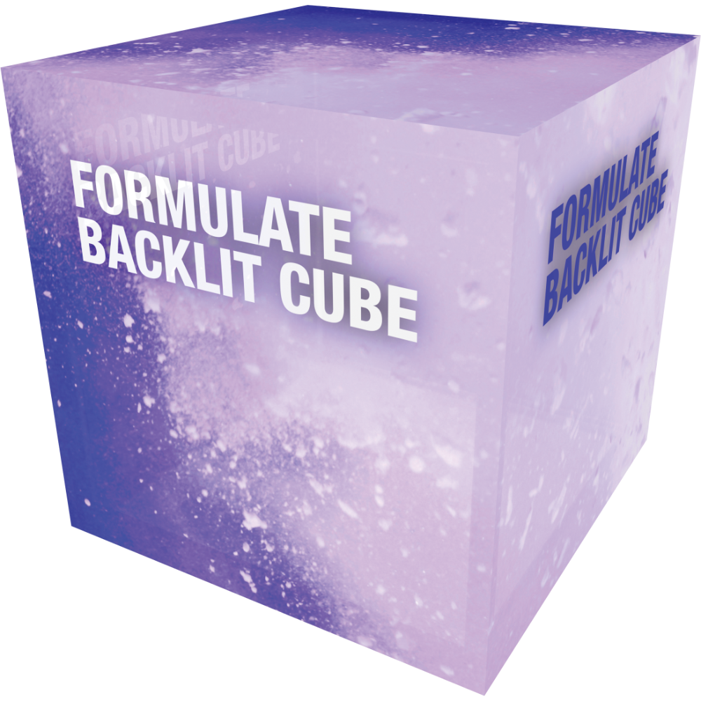 Formulate Backlit Cube