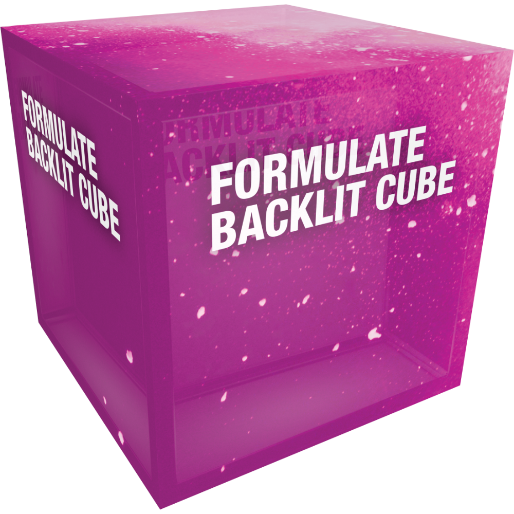 Formulate Backlit Cube