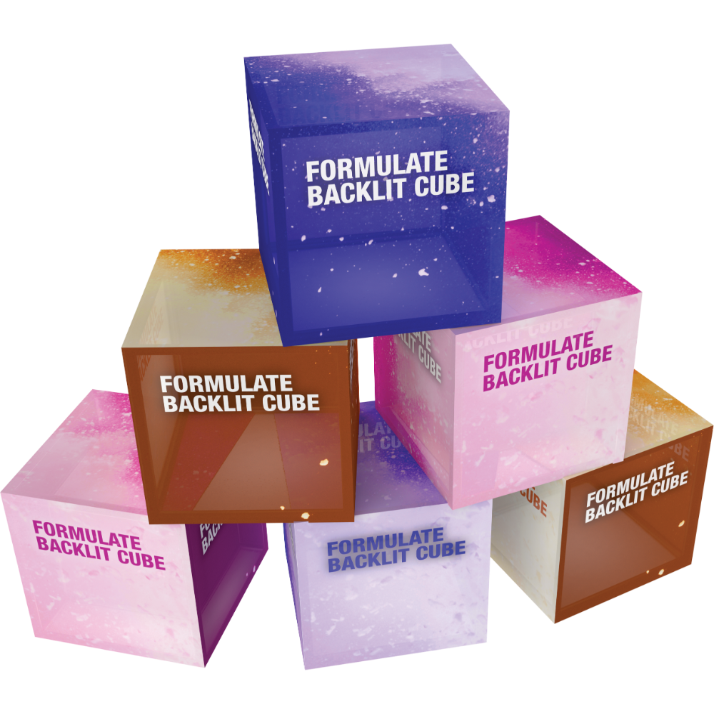 Formulate Backlit Cube