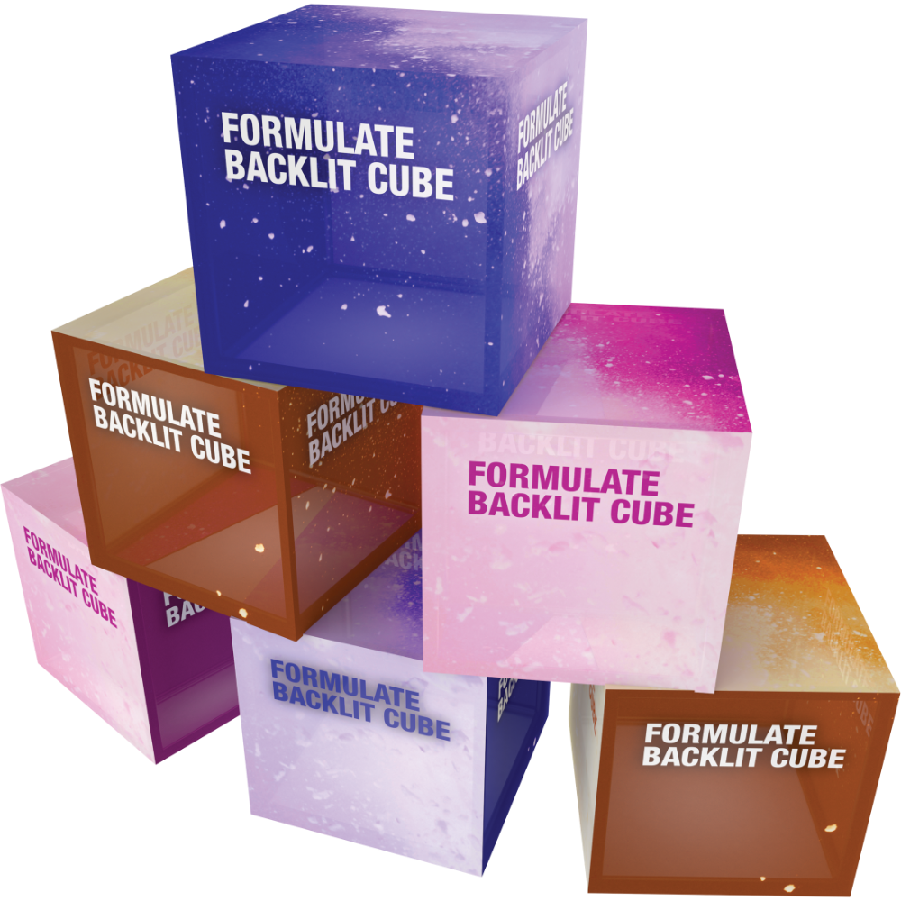 Formulate Backlit Cube