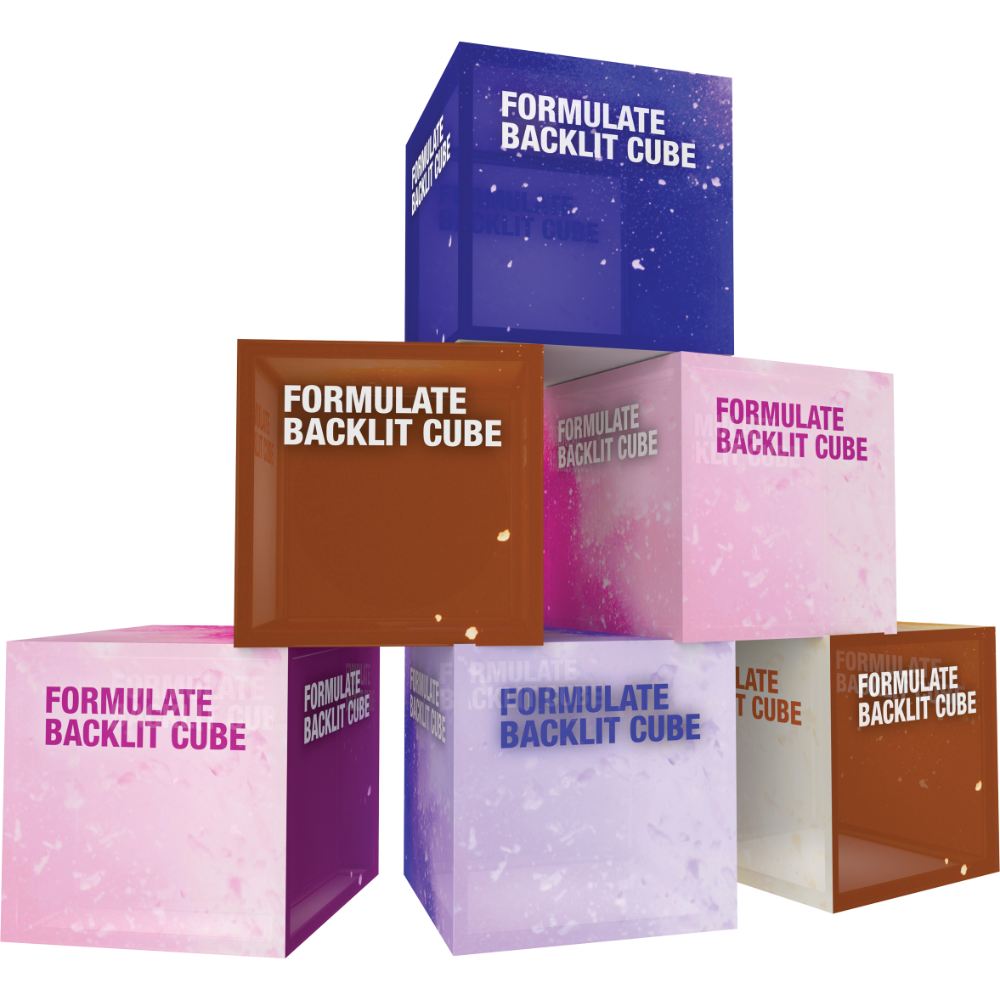 Formulate Backlit Cube