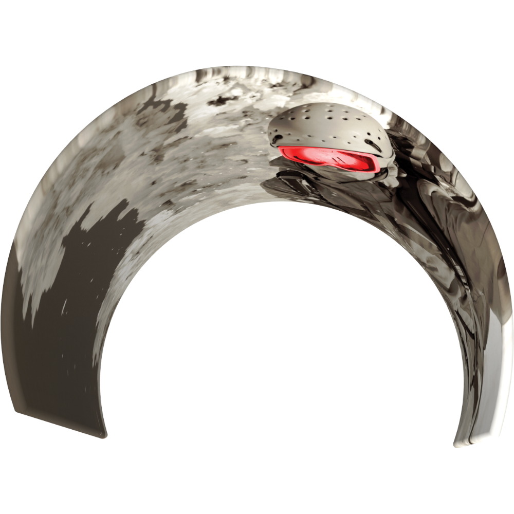 Formulate C-Shaped Wall Tension Fabric Structure