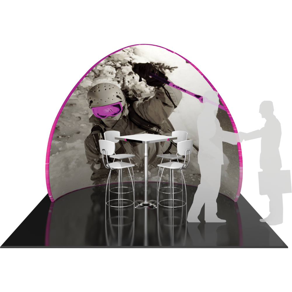 Formulate Chip-Shaped Wall Tension Fabric Structure