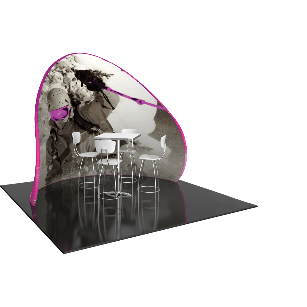 Formulate Chip-Shaped Wall Tension Fabric Structure