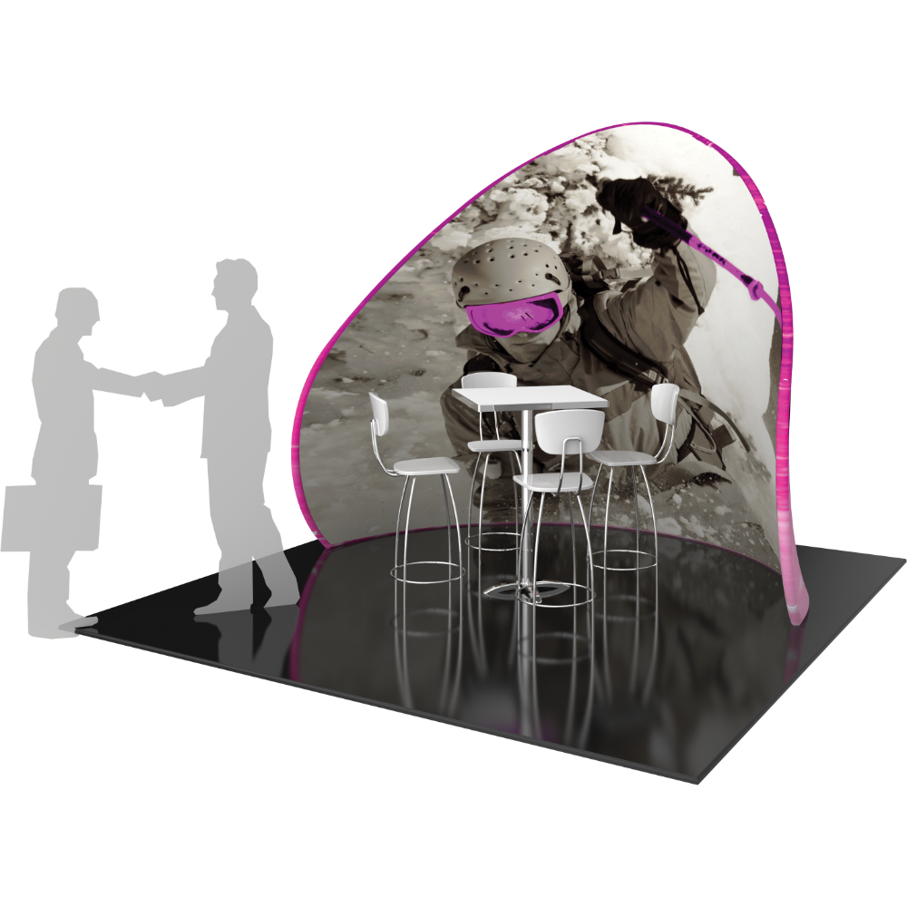 Formulate Chip-Shaped Wall Tension Fabric Structure