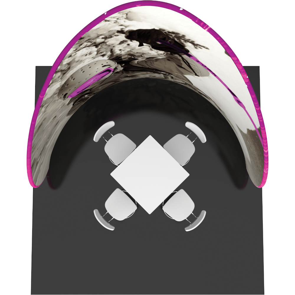 Formulate Chip-Shaped Wall Tension Fabric Structure