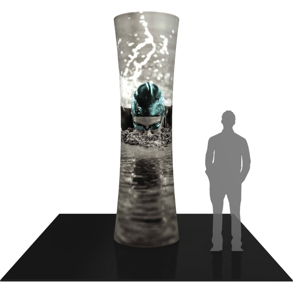 Formulate Cylinder Tower 02 Tension Fabric Structure