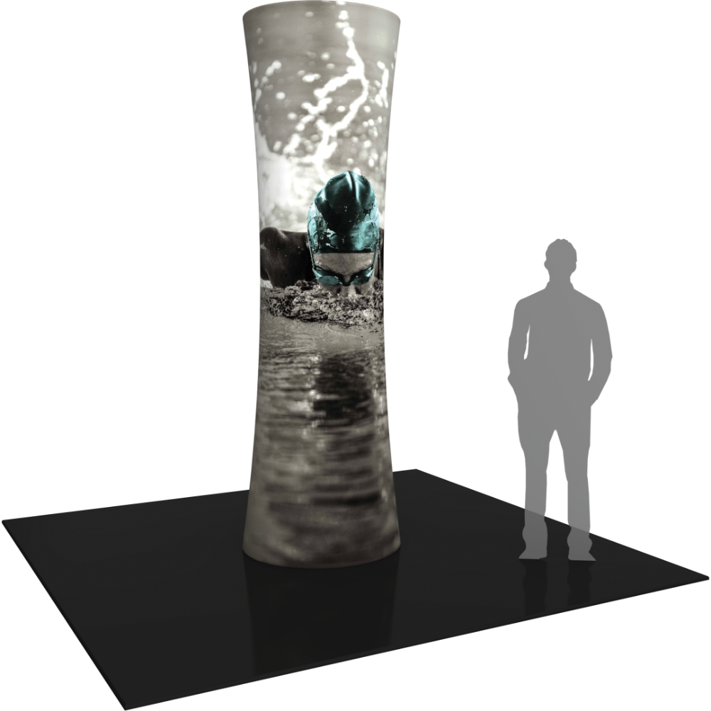 Formulate Cylinder Tower 02 Tension Fabric Structure