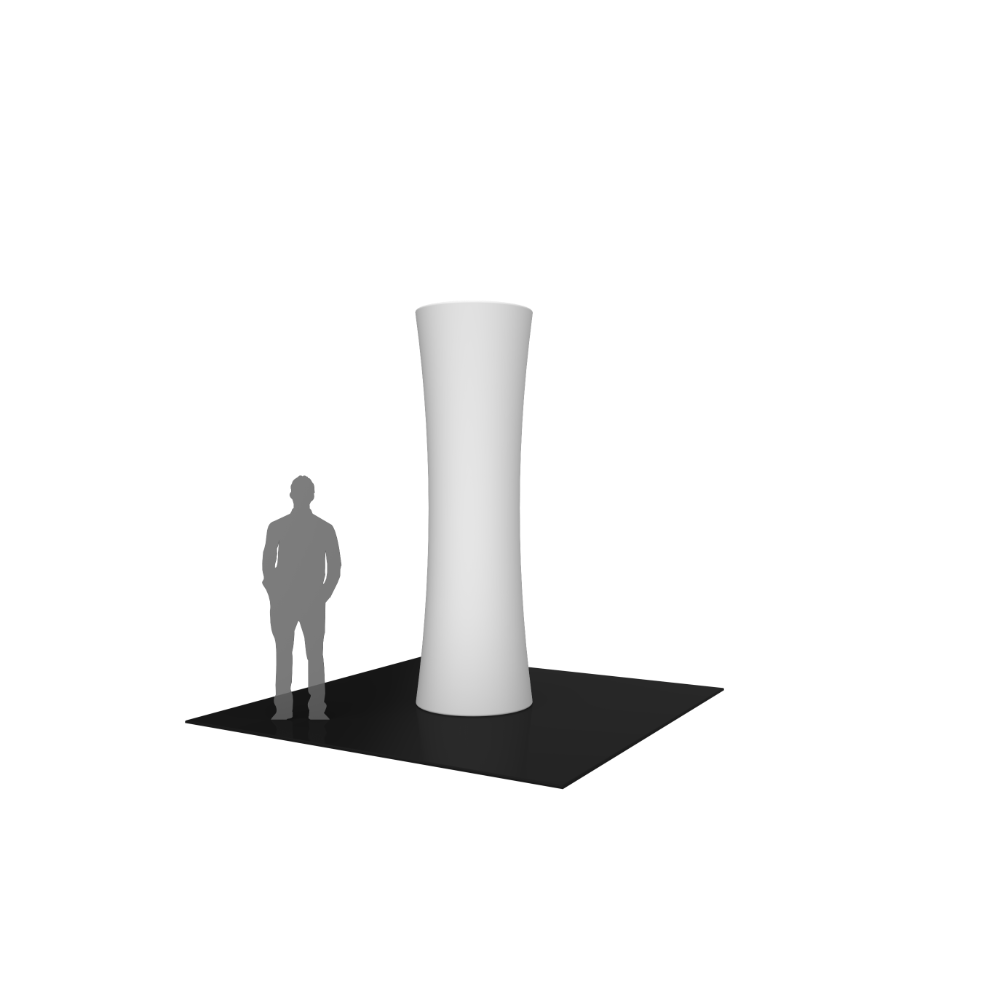 Formulate Cylinder Tower 02 Tension Fabric Structure