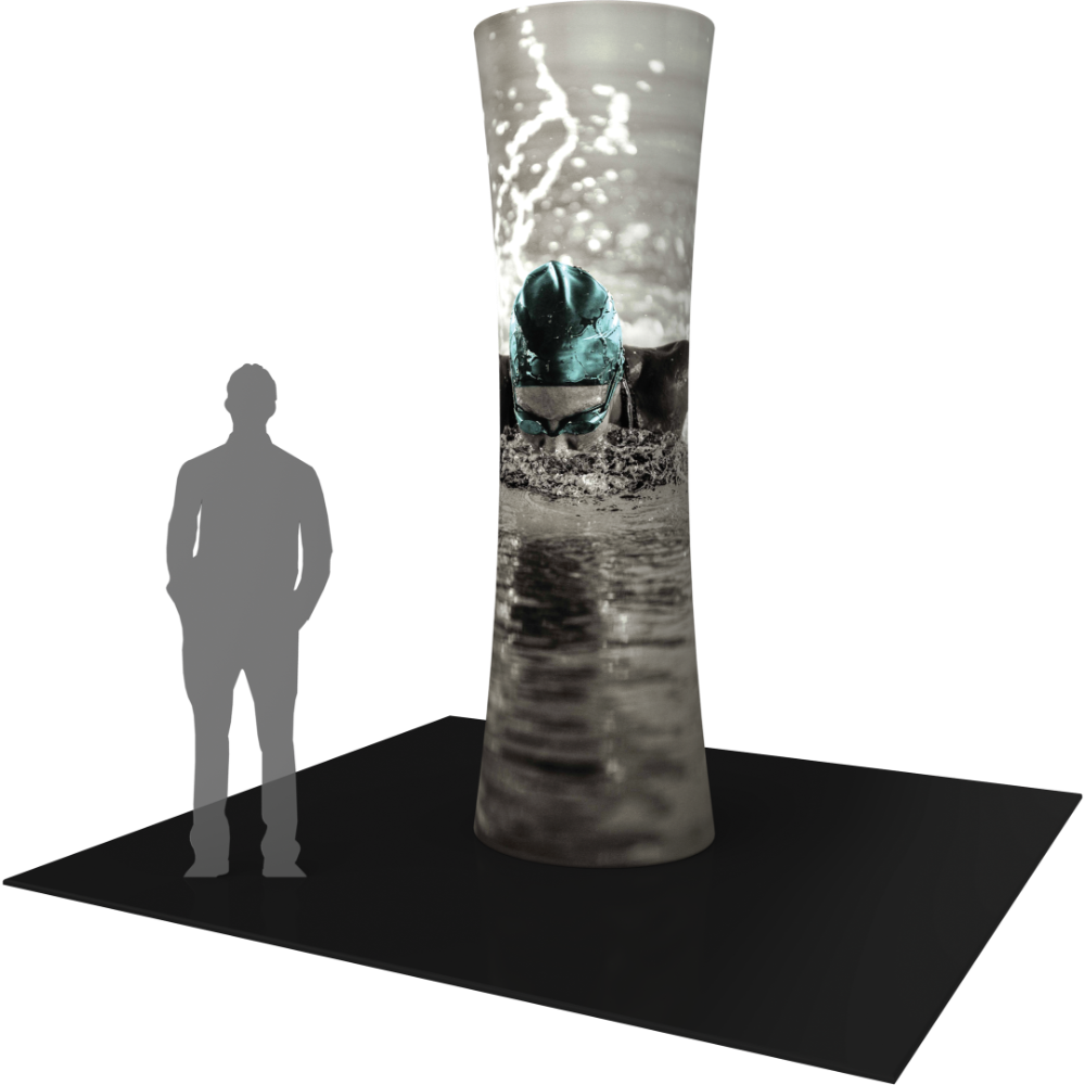 Formulate Cylinder Tower 02 Tension Fabric Structure