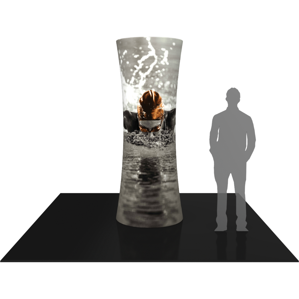 Formulate Cylinder Tower 03 Tension Fabric Structure