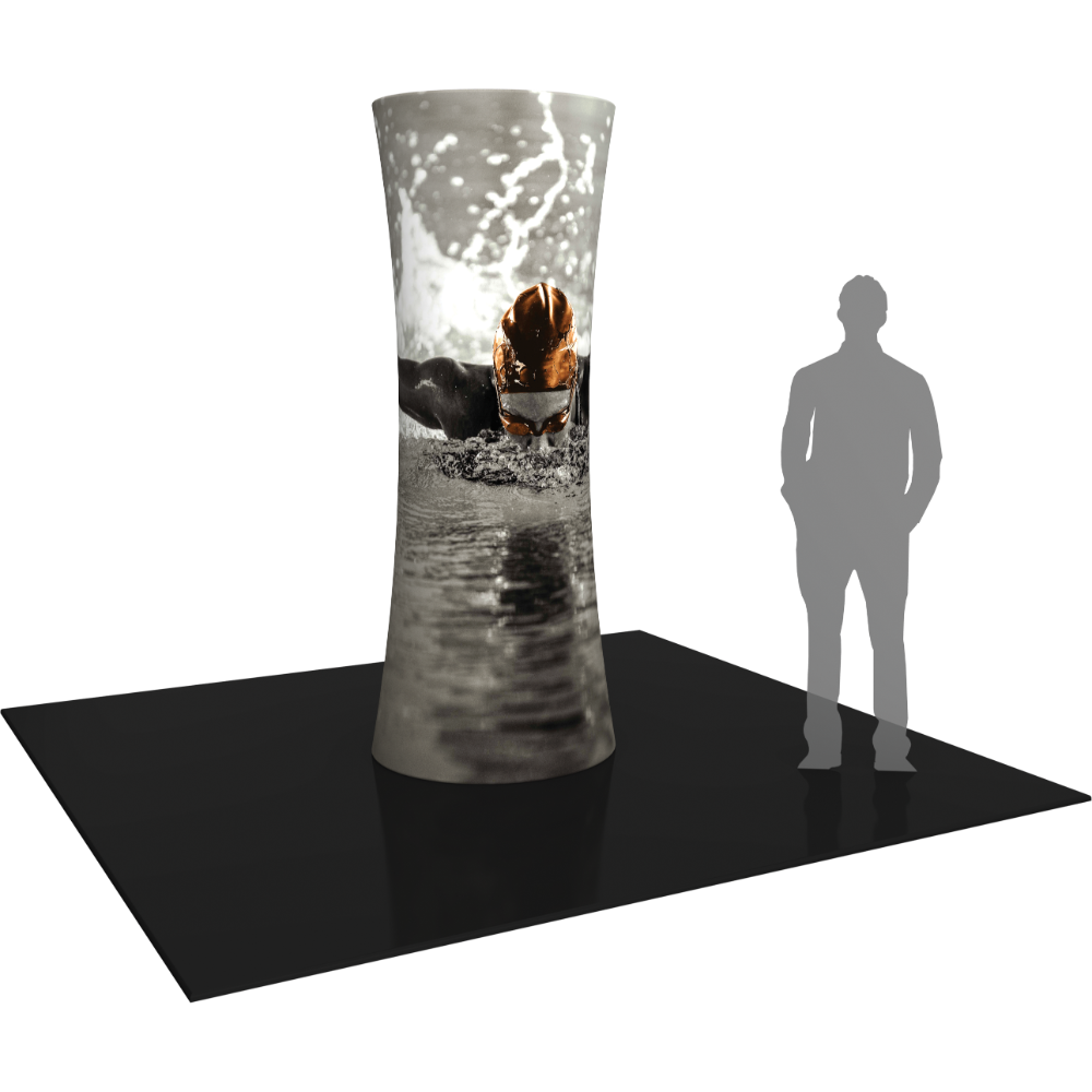 Formulate Cylinder Tower 03 Tension Fabric Structure