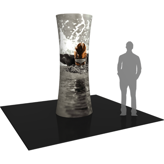 Formulate Cylinder Tower 03 Tension Fabric Structure